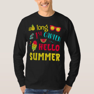 So Long 1st Grade Hello Summer Last Day School Gra T-Shirt