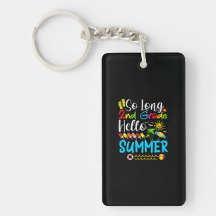 So Long 2nd Grade Hello Summer Last Day Of School. Key Ring