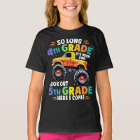 So Long 3rd Grade Graduation Monster Truck