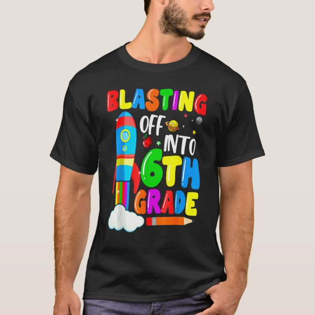 So Long 5th Grade 6th Grade Here I Come Graduation T-Shirt (Front)