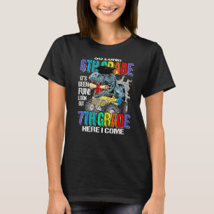 So Long 6th Grade Here I Come Dinosaur Monster Tru T-Shirt