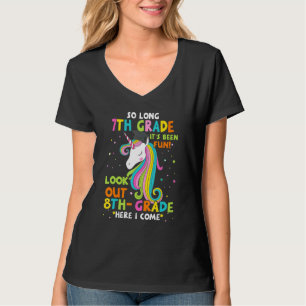 So Long 7th Grade 8th Grade Here I Come Graduation T-Shirt