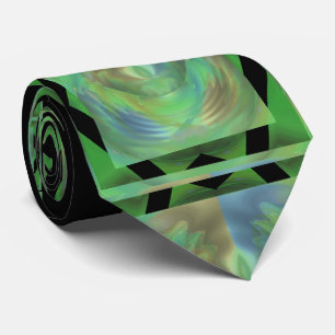 So Long and Thanks for All the Fish fun abstract Tie