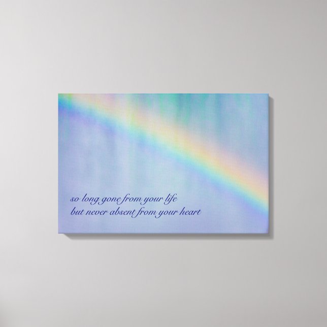 So Long Gone Canvas Print (Front)