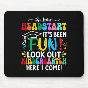 So Long Headstart Graduation 2025 Kindergarten Her Mouse Mat