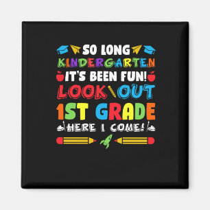 So Long Kindergarten 1st Grade Magnet