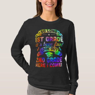 So Long Kindergarten 2nd Grade Here I Come Graduat T-Shirt