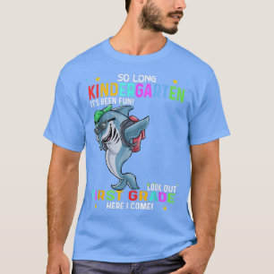 So Long Kindergarten First Day 1st Grade Cool Shar T-Shirt