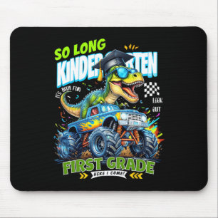 So Long Kindergarten Graduate Dinosaur 1st Grade H Mouse Mat