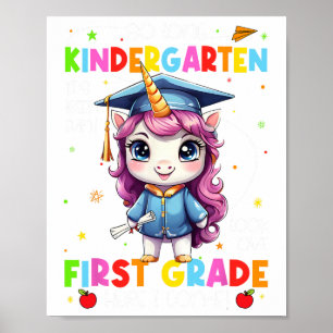 So Long Kindergarten Graduation Last Day Of School Poster