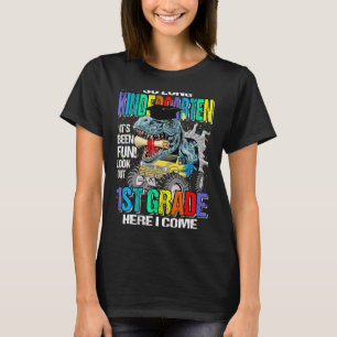 So Long Kindergarten Here I Come Dinosaur Monster T-Shirt