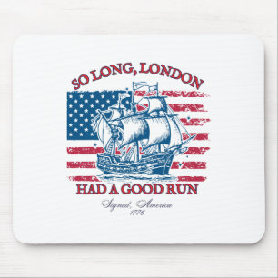 So Long London 4th Of July 1776 Usa Shirts Girls P Mouse Mat