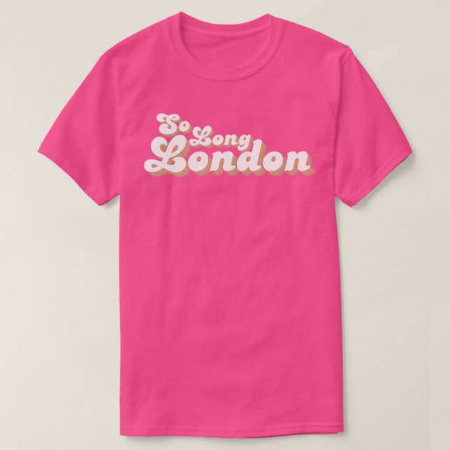 So Long London TShirt 9 (Design Front)