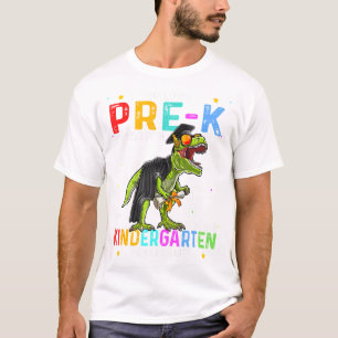 So Long Pre-K Kindergarten Here I Come Dinosaur Gr T-Shirt