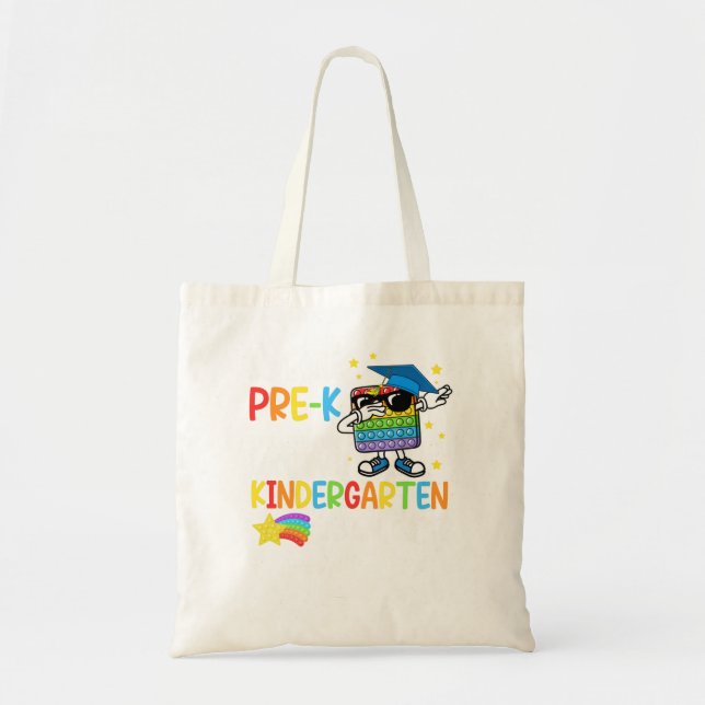 So Long Pre-K Kindergarten Here I Come Graduation  Tote Bag (Front)