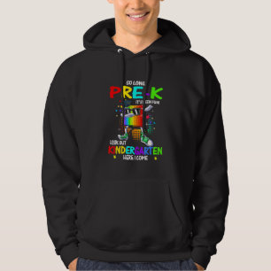 So Long Pre-K Kindergarten Here I Come Pop It Grad Hoodie