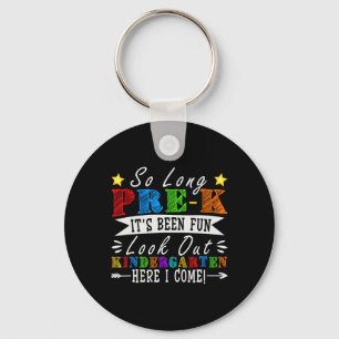 So Long Pre-k Preschool Graduation Kindergarten He Key Ring