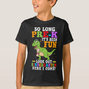 So Long Pre-k Preschool Graduation Kindergarten He T-Shirt