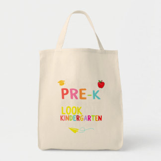 So Long PreK Kindergarten Here I Come Graduation Tote Bag