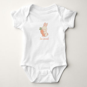So Loved Bunny Baby Bodysuit