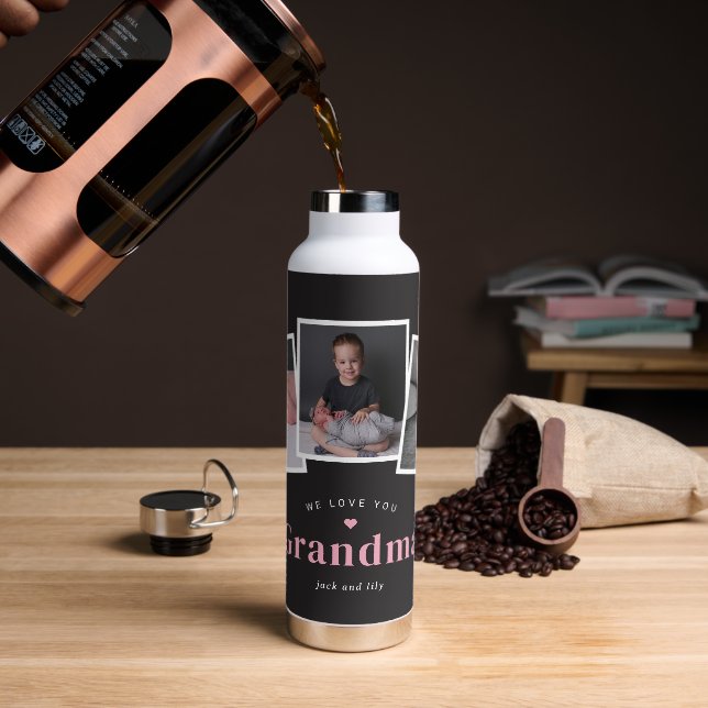 So Loved EDITABLE COLOR Water Bottle (Coffee)