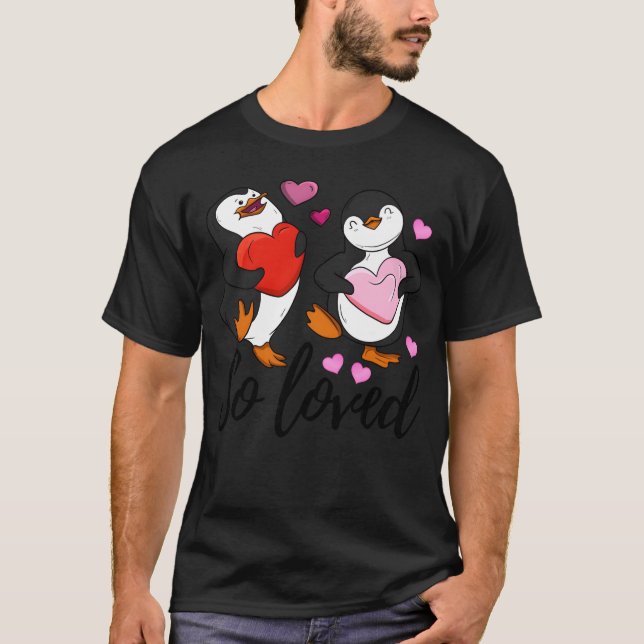 So Loved Penguin gift T-Shirt (Front)