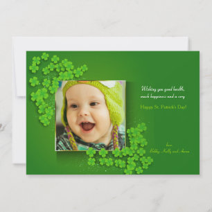So Lucky St. Patrick's Photo Greeting Card