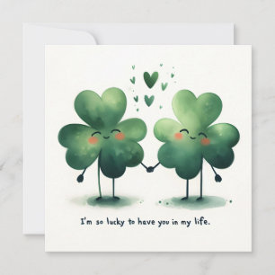 So Lucky To Have You In My Life Holiday Card