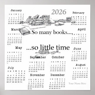 So Many Books, So Little Time...2026 Poster