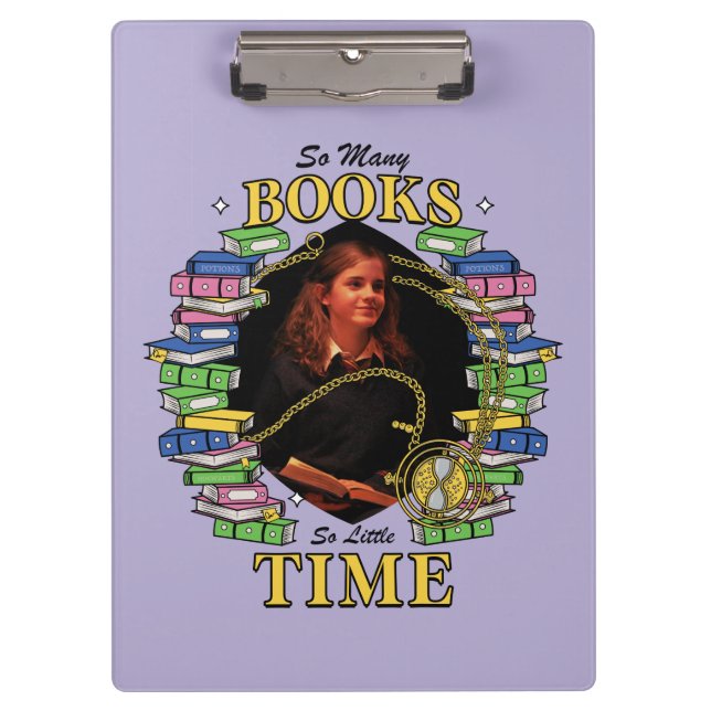 So Many Books, So Little Time Clipboard (Front)