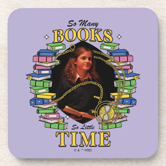 So Many Books, So Little Time Coaster (Front)