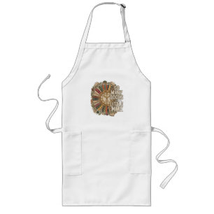 So Many Books, So Little Time Vintage Book Lover Long Apron