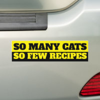 So Many Cats. So Few Recipes
