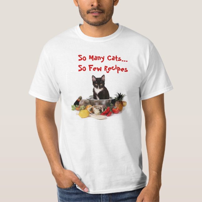 So Many Cats T-Shirt (Front)