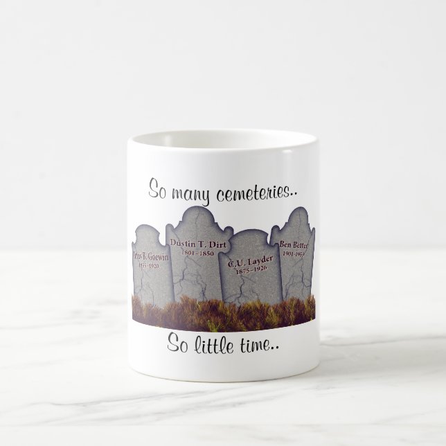 So many cemeteries! coffee mug (Center)