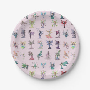 So Many Fairies Fairy Art by Molly Harrison Paper Plate