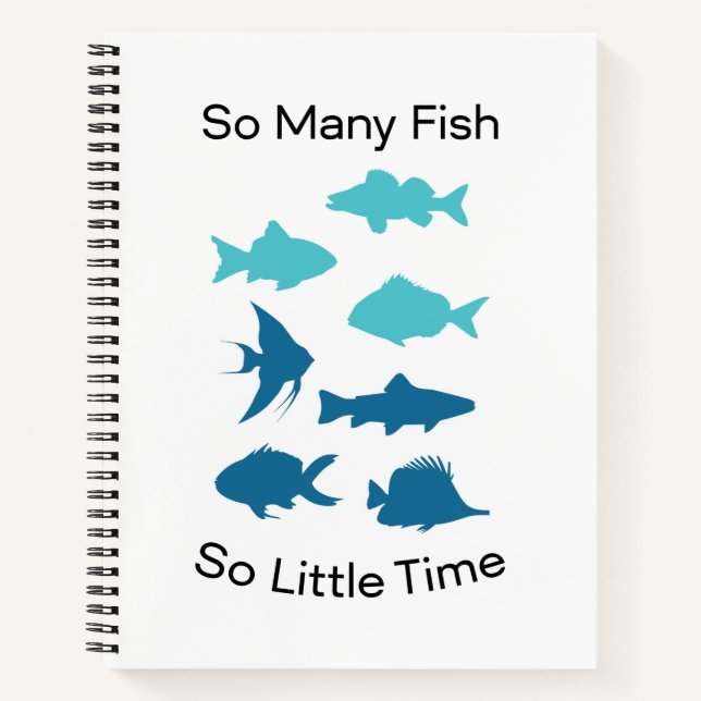 So Many Fish Freshwater Notebook (Front)