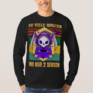 So Many Idots And Only Two Scythes Retro Gaming Vi T-Shirt