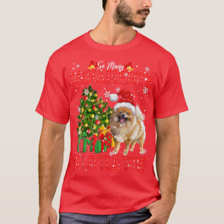 So Many Ornaments Funny Xmas Tree Santa Dog Lover  T-Shirt