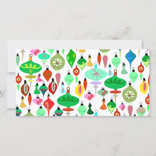 So Many Ornaments Holiday Card (Front)