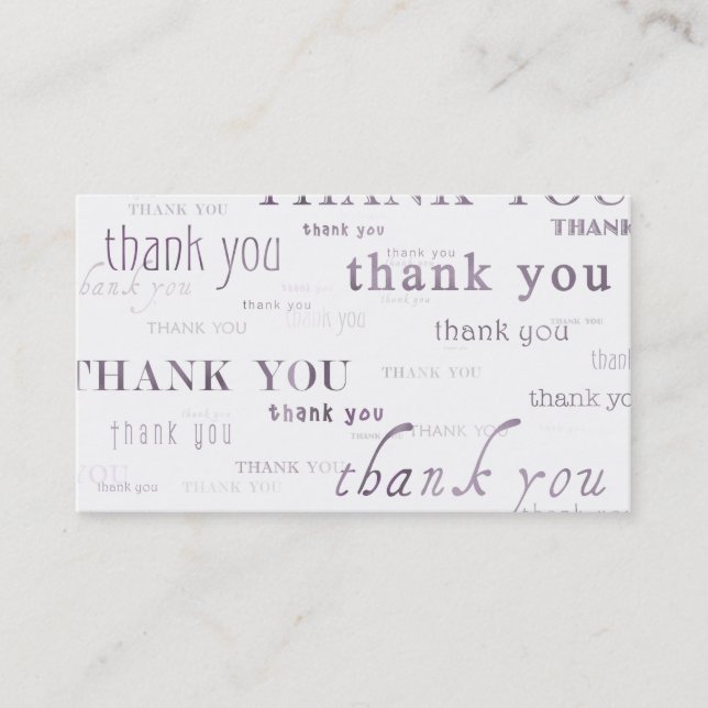 so many thank yous for your referral (Front)