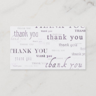 so many thank yous for your referral card