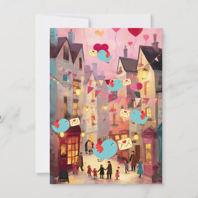 SO MANY VALENTINES FOR DELIVERY CARD (Front)