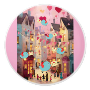 SO MANY VALENTINES FOR DELIVERY CERAMIC KNOB