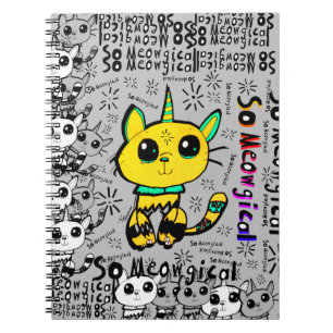 So Mewogical Cat Notebook