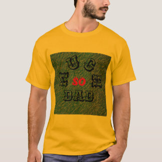 SO MUCH DAD -BLACK-RED-Men's Basic T-Shirt