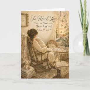 So Much Love for Your New Arrival Card