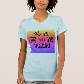 SO MUCH MAM Women's Bella Canvas Fine Jersey T-Shirt