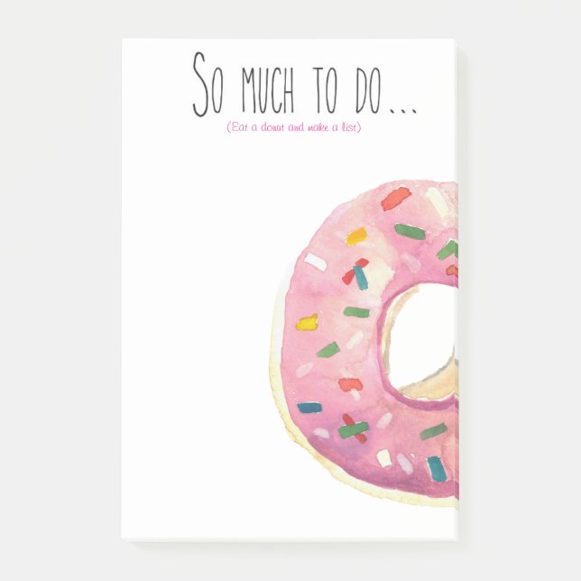 So Much To Do... Post-it Notes (Front)