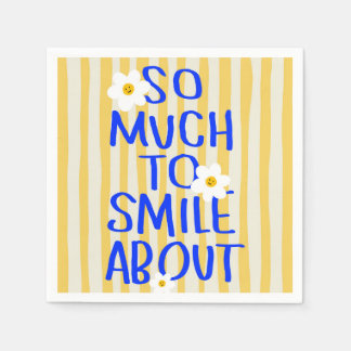 So Much to Smile About Napkin